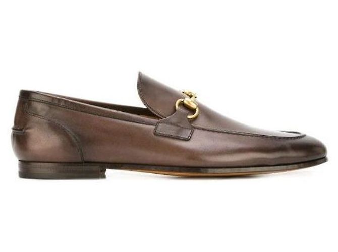 Gucci Mocassini in pelle Marrone - vista 4