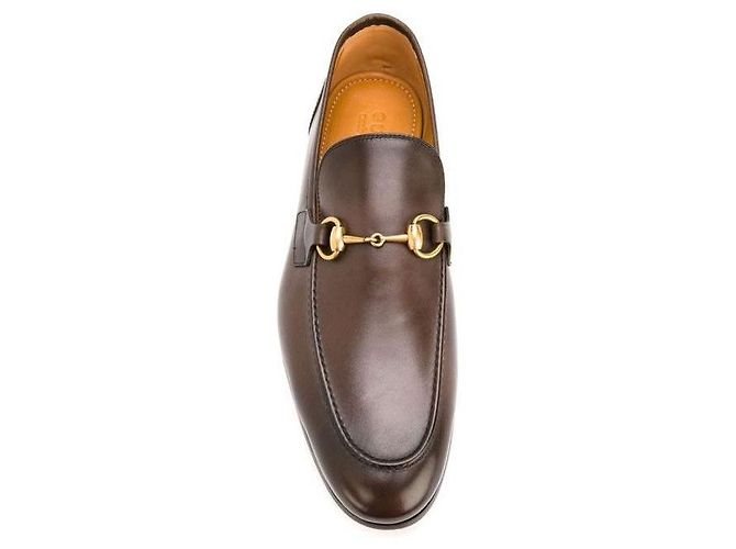 Gucci Mocassini in pelle Marrone - vista 7