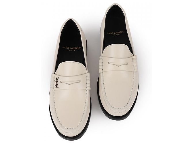 Saint Laurent Mocassins Monogram - vista 5