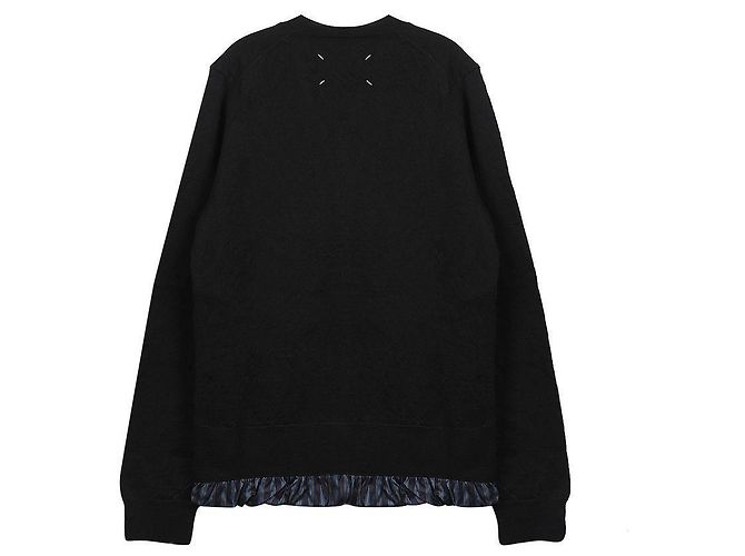 Maison Martin Margiela Herren V-Ausschnitt Cardigan Schwarz - Ansicht 4