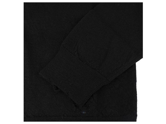 Maison Martin Margiela Herren V-Ausschnitt Cardigan Schwarz - Ansicht 7