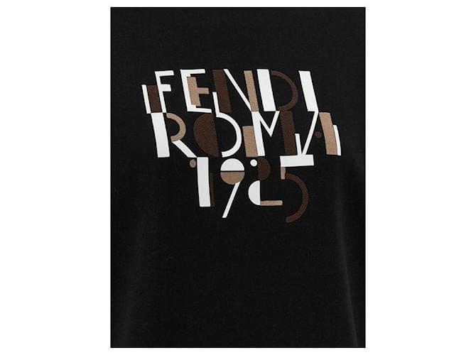 Fendi Moletom com capuz Preto - vista 7