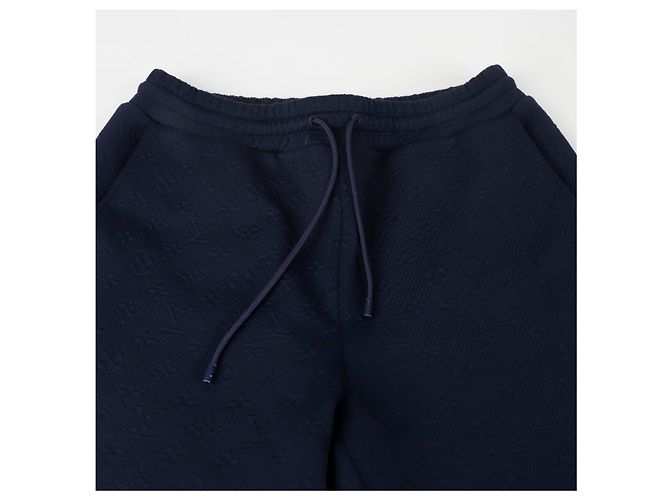 Louis Vuitton Pantaloni da jogging Monogram Taglia Blu - vista 3