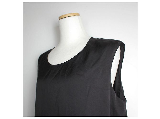 Vestido negro con espalda descubierta Acne - vista 4