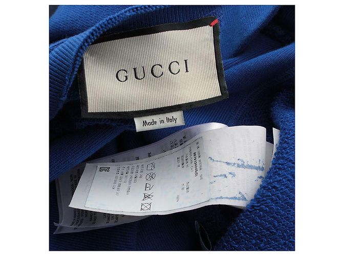 Gucci Herren-Sweatshirt in königsblau - Ansicht 3