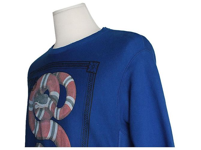 Gucci Herren-Sweatshirt in königsblau - Ansicht 4