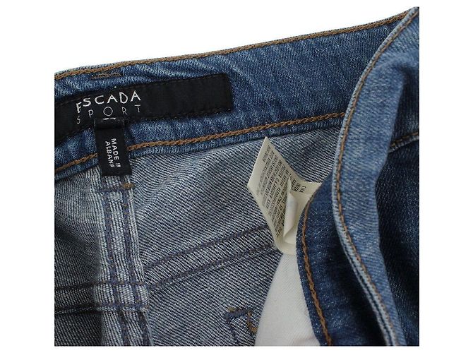 Escada Pantalones de mezclilla para mujeres Lucy Blue Washing Azul - vista 5