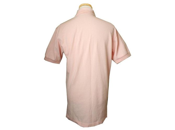 Burberry Kurzarm-Piqué-Shirt in Hellrosa Pink - Ansicht 2