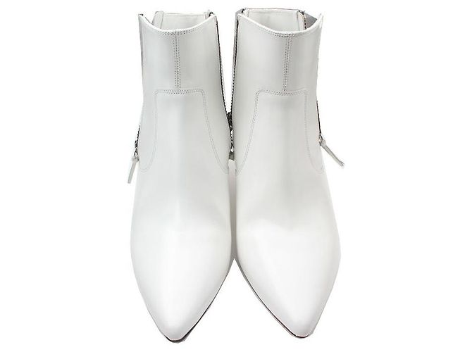 Botines de cuero blanco Isabel Marant - vista 2