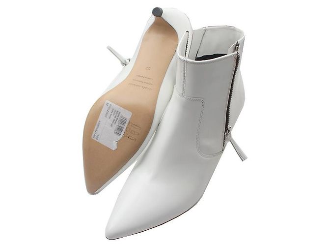 Botines de cuero blanco Isabel Marant - vista 3