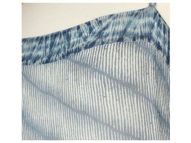 Isabel Marant Abito in seta blu trasparente - vista 5