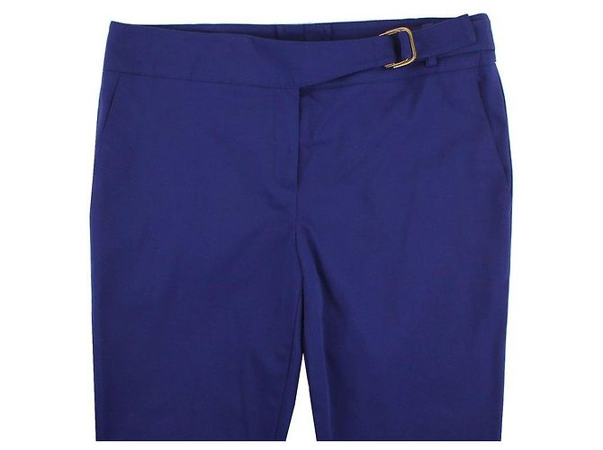 Escada Calças com fivela dourada roxa Roxo - vista 3