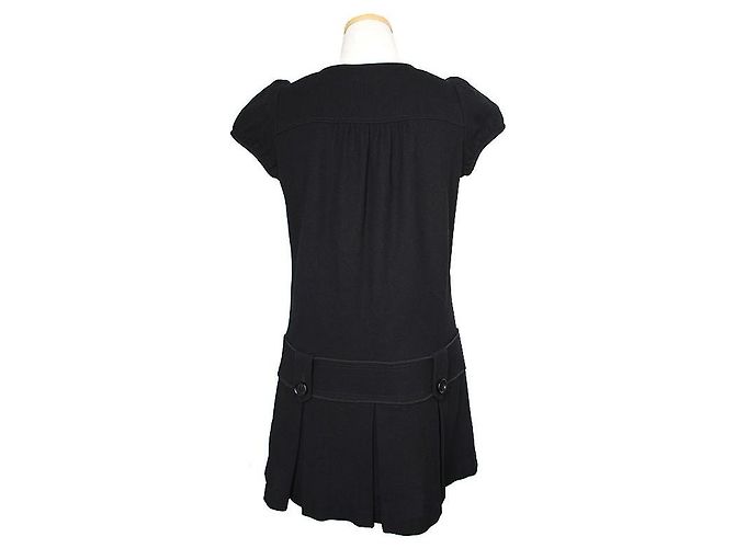 Burberry Vestido negro de cintura baja Blue Label - vista 2