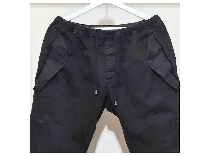 Moncler Pantaloni Taske Marrone - vista 4