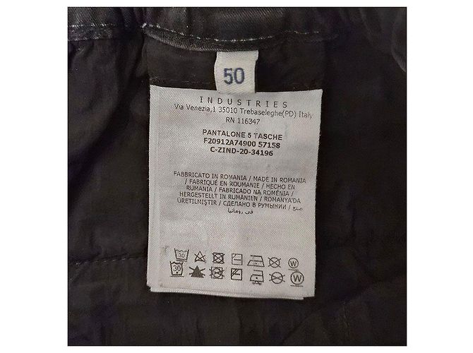 Moncler Pantaloni Taske Marrone - vista 7