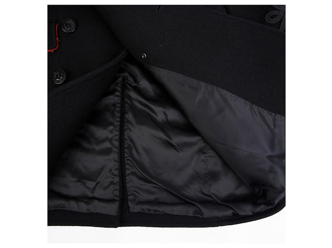 Givenchy Double Breasted Coat Size Black - view 10