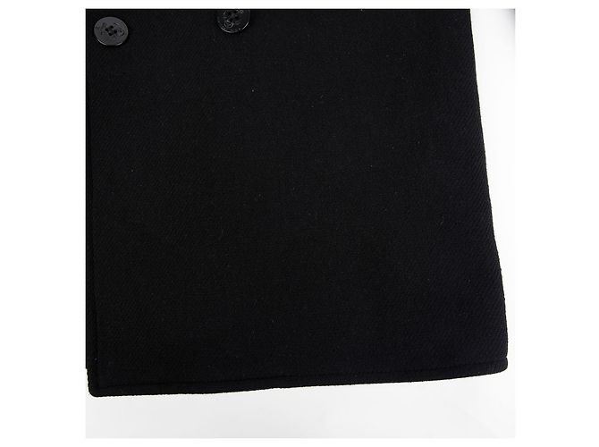 Givenchy Double Breasted Coat Size Black - view 9