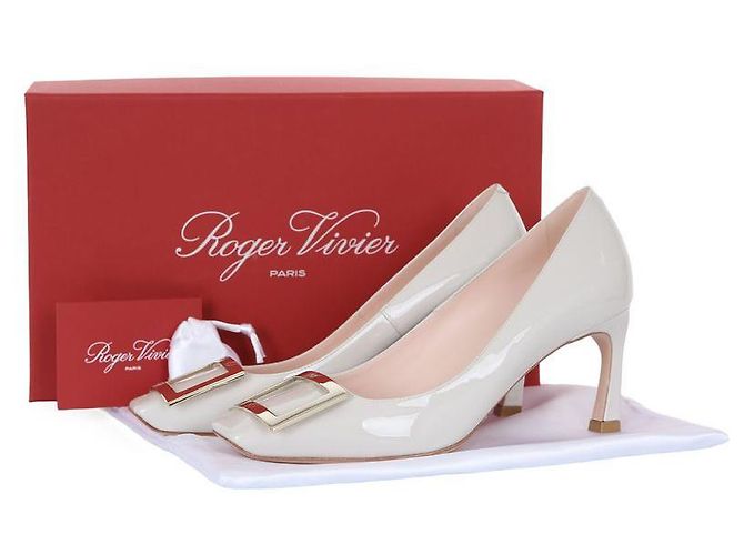 Roger Vivier Pumps mit Metall-Schnalle Braun - Ansicht 12