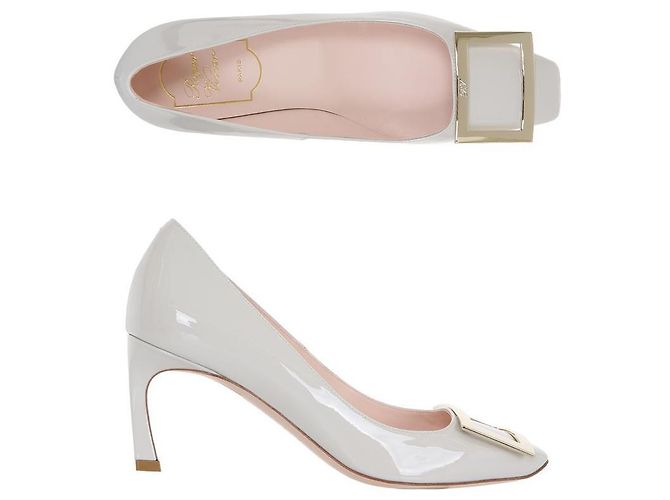 Roger Vivier Pumps mit Metall-Schnalle Braun - Ansicht 2