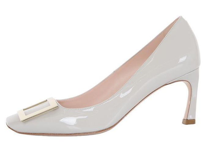 Roger Vivier Pumps mit Metall-Schnalle Braun - Ansicht 3
