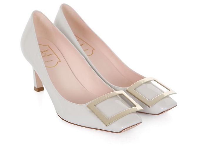 Roger Vivier Pumps mit Metall-Schnalle Braun - Ansicht 4