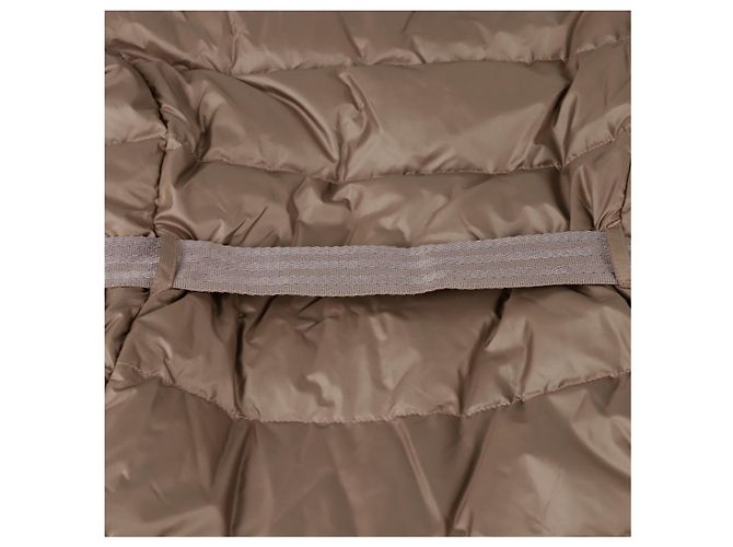 Moncler Giacca Lunga Fabre Taglia Marrone - vista 14