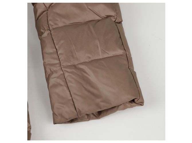 Moncler Giacca Lunga Fabre Taglia Marrone - vista 15