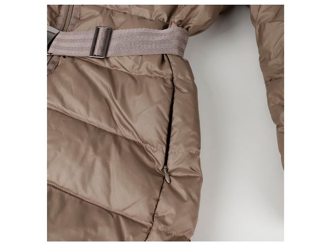 Moncler Giacca Lunga Fabre Taglia Marrone - vista 6