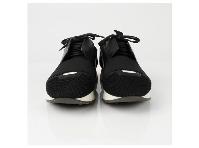 Balenciaga Sneakers Lace Runner Nero - vista 10