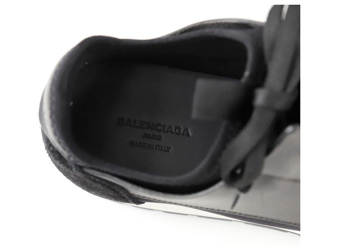 Balenciaga Sneakers Lace Runner Nero - vista 13