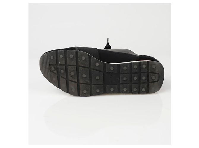 Balenciaga Sneakers Lace Runner Nero - vista 5