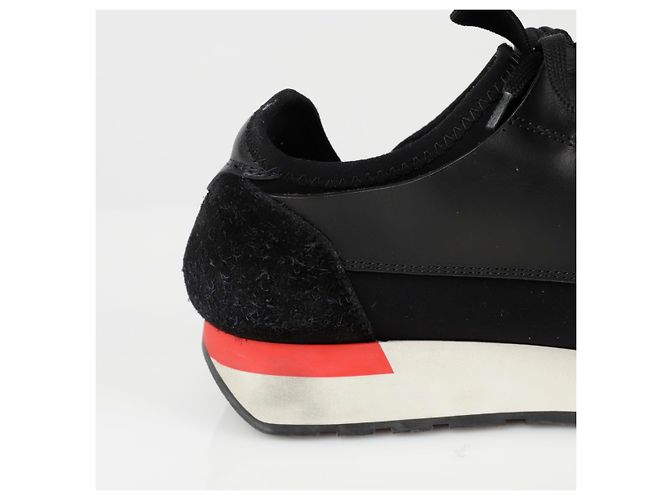 Balenciaga Sneakers Lace Runner Nero - vista 8