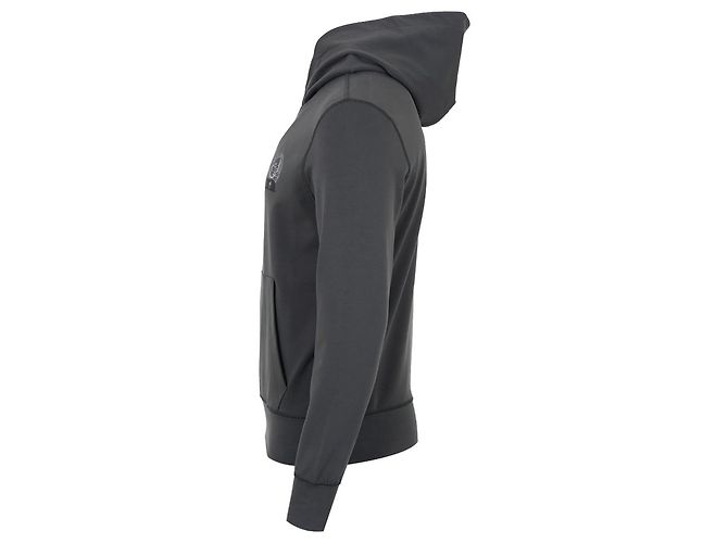 Kiton Logo Planet Print Hoodie Braun - Ansicht 4