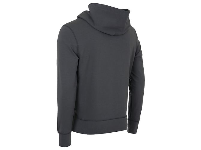 Kiton Logo Planet Print Hoodie Braun - Ansicht 5