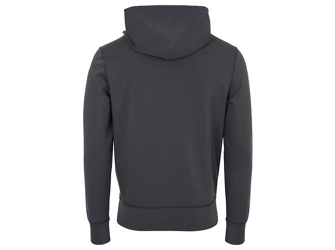 Kiton Logo Planet Print Hoodie Braun - Ansicht 6