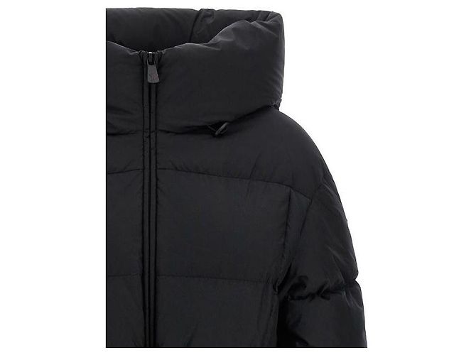 Moncler Chaqueta de plumas con capucha Grenoble Nisene Negro - vista 6