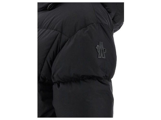 Moncler Chaqueta de plumas con capucha Grenoble Nisene Negro - vista 7