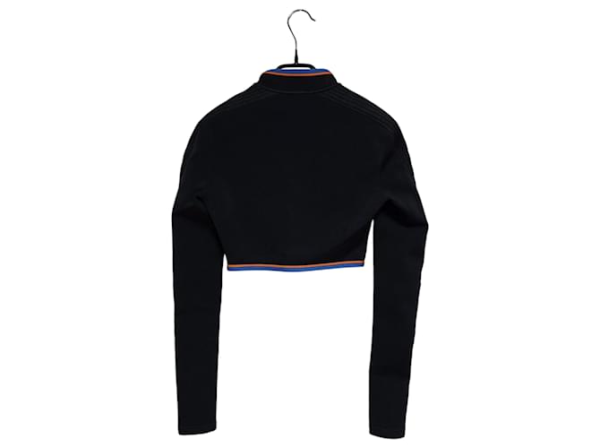 Louis Vuitton Crop T-Shirt Schwarz - Ansicht 2