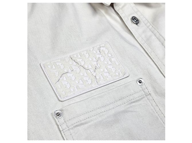 Dior Daniel Arsham Jeansjacke Braun - Ansicht 3