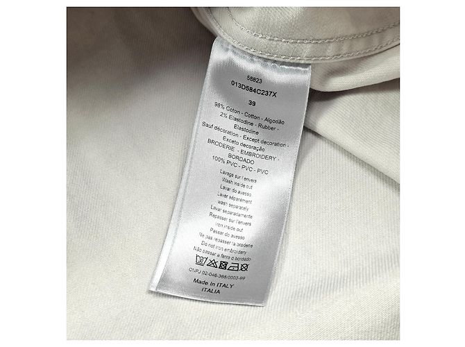 Dior Daniel Arsham Jeansjacke Braun - Ansicht 8
