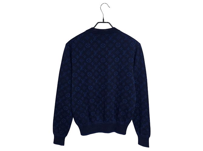 Louis Vuitton Monogram Cashmere Knit GVB Blue - view 2