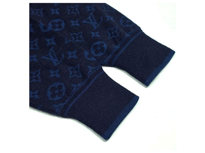Louis Vuitton Monogram Cashmere Knit GVB Blue - view 4