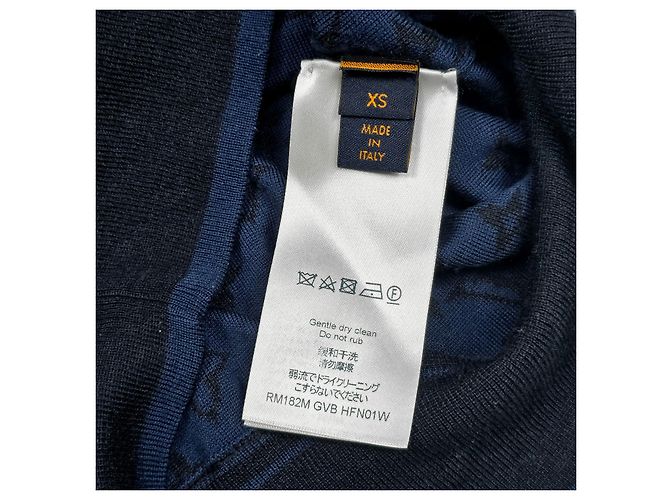 Louis Vuitton Monogram Cashmere Knit GVB Blue - view 6