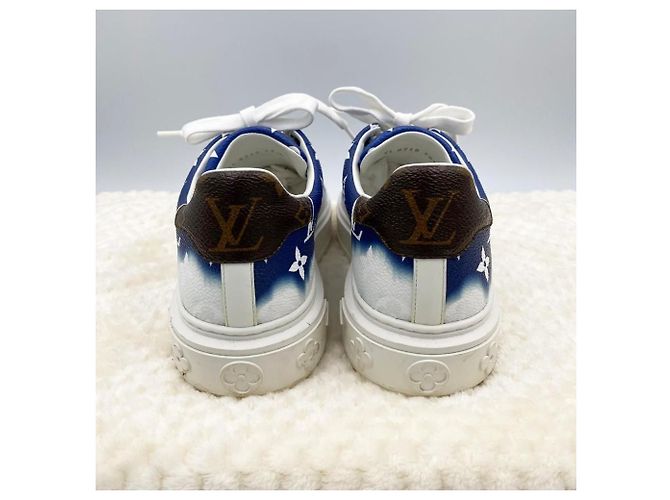 Louis Vuitton Sneakers da Donna Escal Blu - vista 4