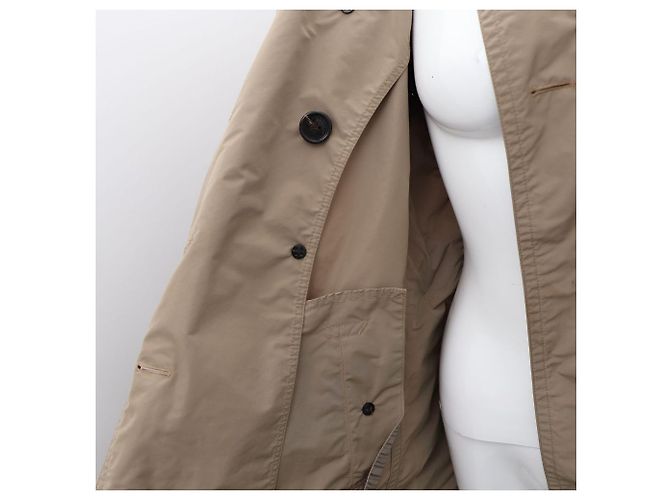 Gabardina Burberry Castaño - vista 5