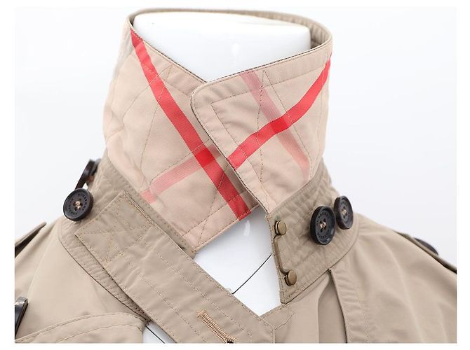 Gabardina Burberry Castaño - vista 6