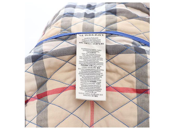 Giacca trapuntata Burberry Brit Blu - vista 11