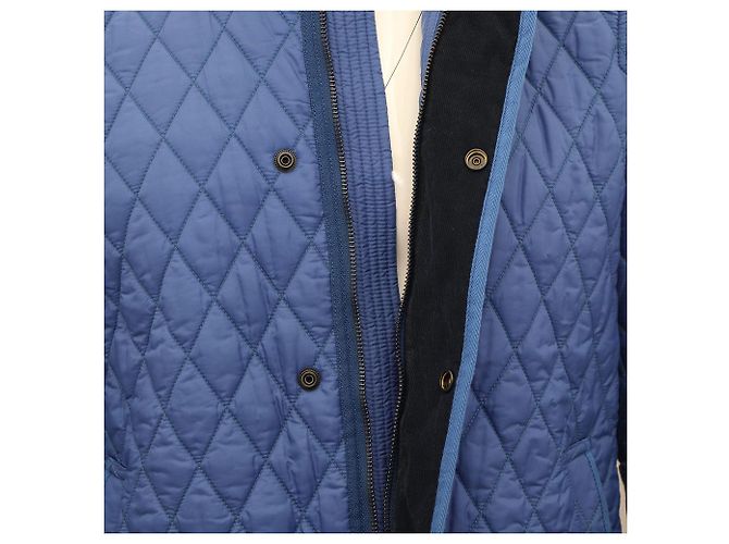 Giacca trapuntata Burberry Brit Blu - vista 9