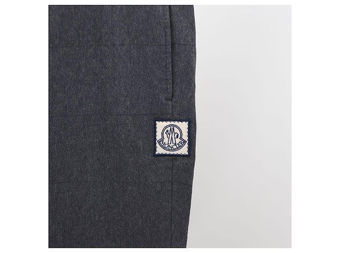 Moncler Pantaloni Gammablue Marrone - vista 3