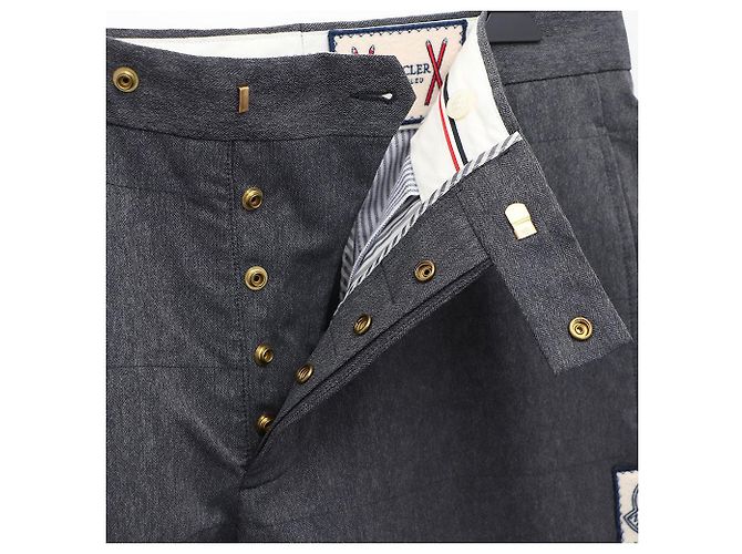 Moncler Pantaloni Gammablue Marrone - vista 6